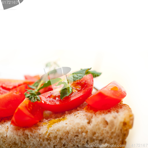 Image of Italian tomato bruschetta