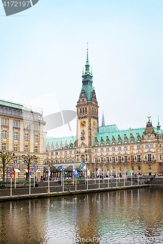 Image of City view of Hamburg, Germany