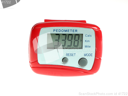 Image of Red Pedometer