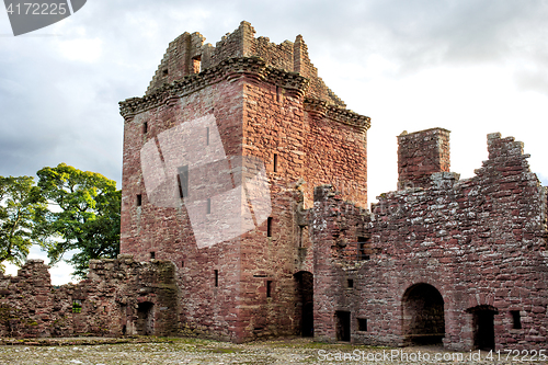 Image of Edzell Castle in Scotland