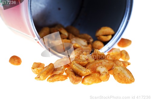 Image of Peanuts in can