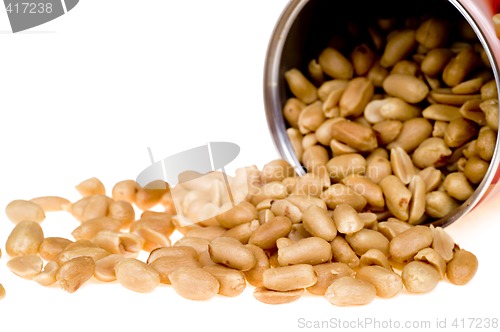 Image of Peanuts in can