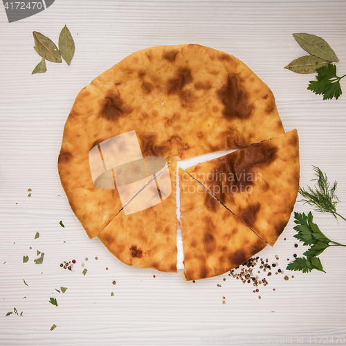 Image of Ossetian baked pie