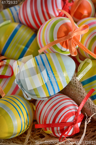 Image of Colorful easter eggs 