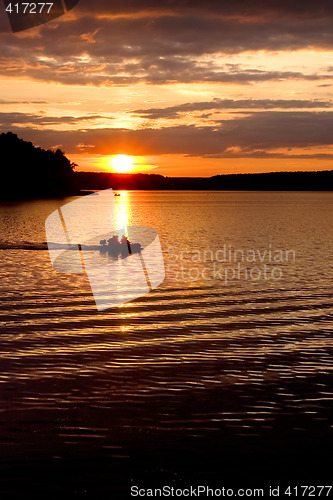 Image of Boating on the lake