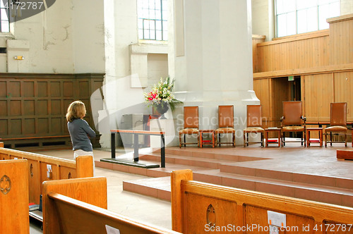 Image of Church service.