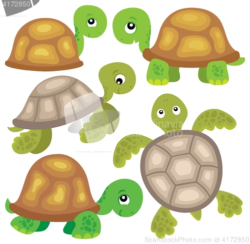 Image of Stylized turtles theme image 1