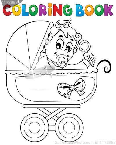 Image of Coloring book baby theme image 4