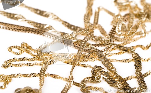 Image of Gold chains