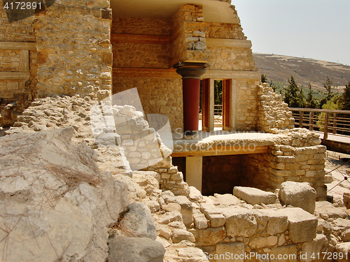 Image of ancient civilization of Knossos