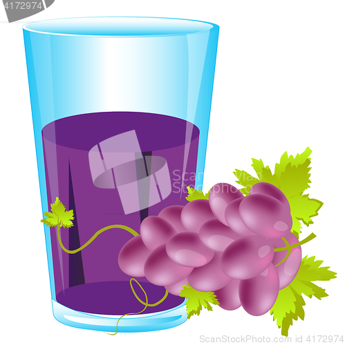 Image of Grape and juice