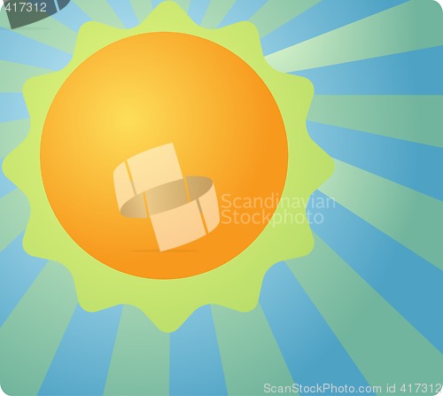 Image of  Sunny weather icon