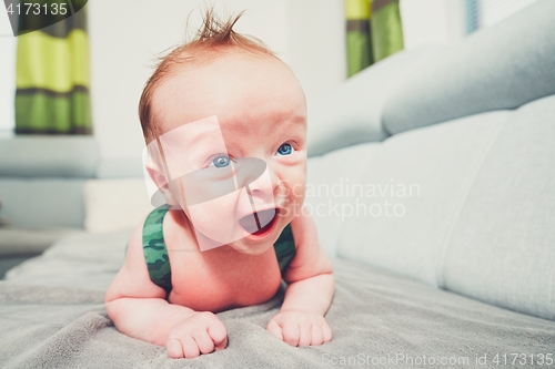 Image of Crawling on the sofa