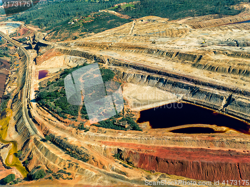 Image of Abandoned Old Copper Extraction Sao Domingos Mine