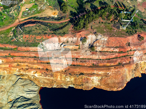 Image of Abandoned Old Copper Extraction Sao Domingos Mine