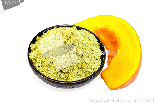 Image of Flour pumpkin in bowl