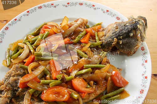 Image of Chinese fried fish