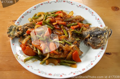 Image of Chinese fried fish