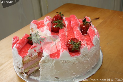 Image of Strawberry cake