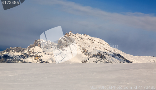 Image of Moutnain Peak in Winter