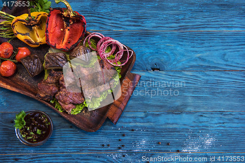 Image of Grilled beef meat