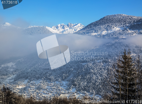 Image of The Alps in Winter