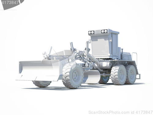 Image of 3d White Grader