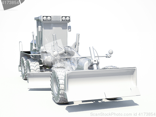 Image of 3d White Grader