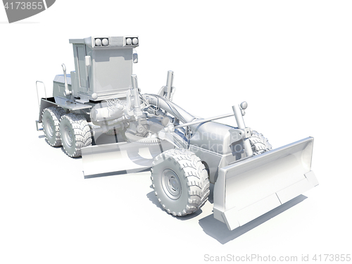 Image of 3d White Grader