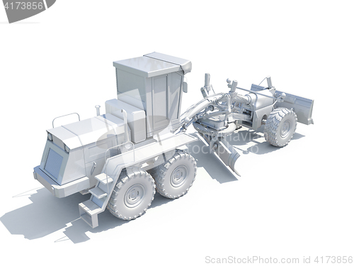 Image of 3d White Grader