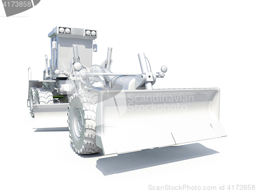 Image of 3d White Grader