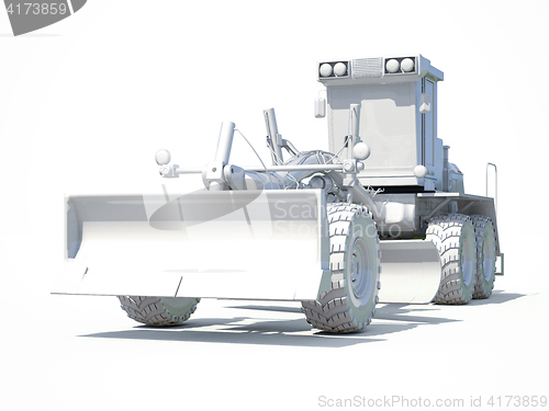 Image of 3d White Grader