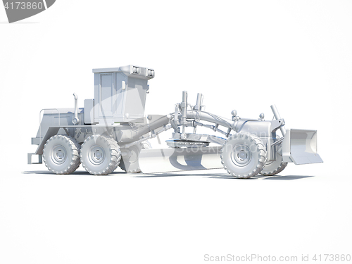 Image of 3d White Grader