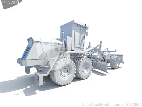 Image of 3d White Grader