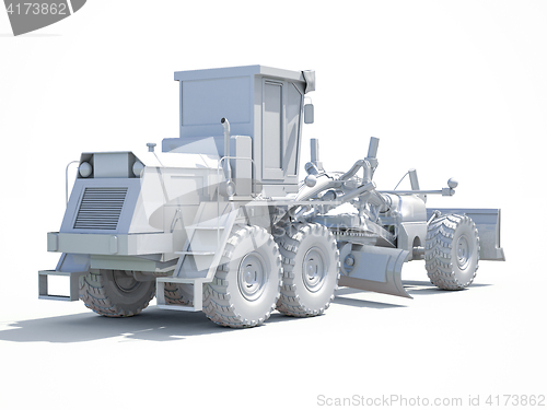 Image of 3d White Grader