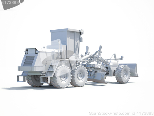 Image of 3d White Grader