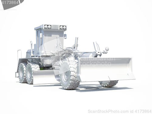 Image of 3d White Grader