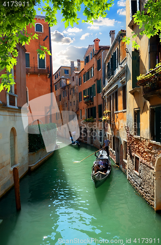 Image of Gondola ride in Venice