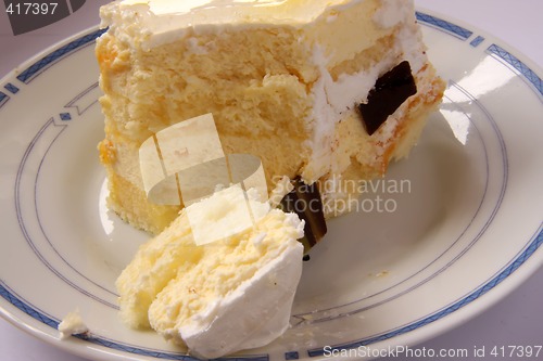 Image of Vanilla cream cake
