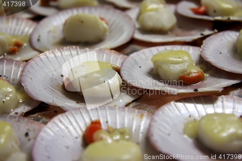 Image of Baked scallops