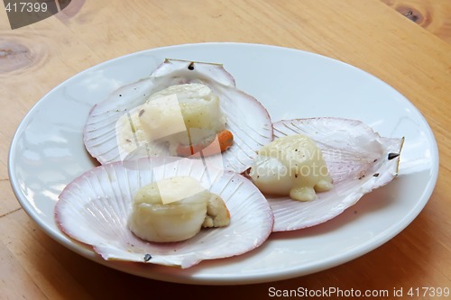 Image of Baked scallops