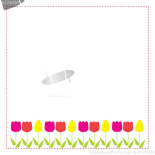 Image of Greeting card with copy-space for your design