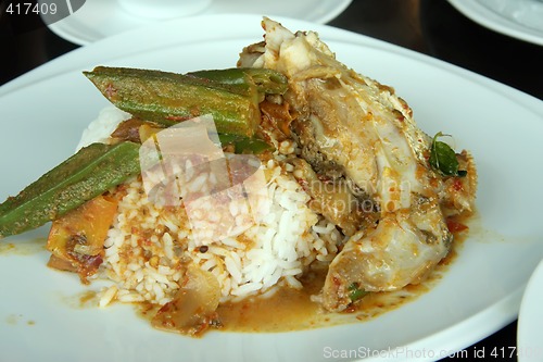 Image of Fish curry rice
