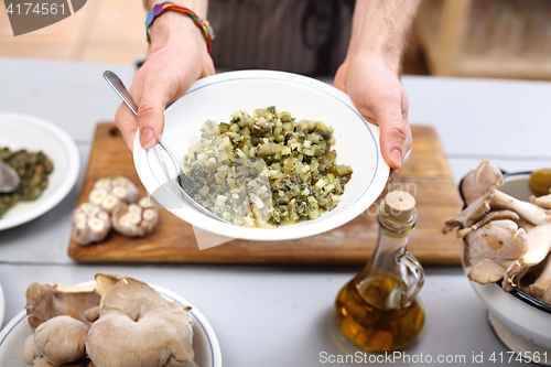 Image of Healthy diet, green vegetables.