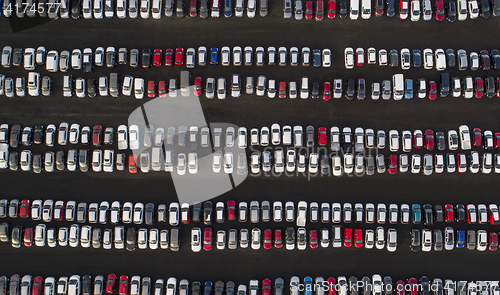 Image of Parked cars