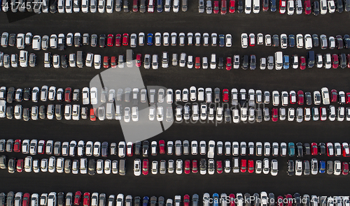 Image of Parked cars