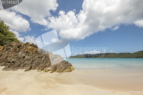 Image of Magens bay beach in Saint Thomas\r