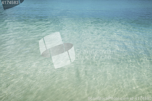 Image of Crystal clear water