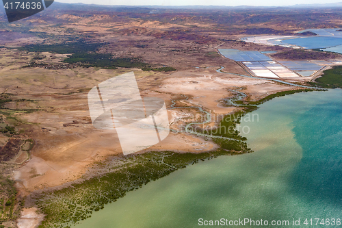 Image of view of the earth landscape, Madagascar coast