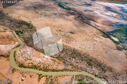 Image of view of the earth landscape, Madagascar coast